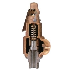 Valvula de Seguridad de Elevacion Alta- Bronce + SS